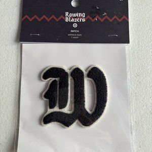 Rowing Blazers x Target Collab Adhesive Letter W Patch‎